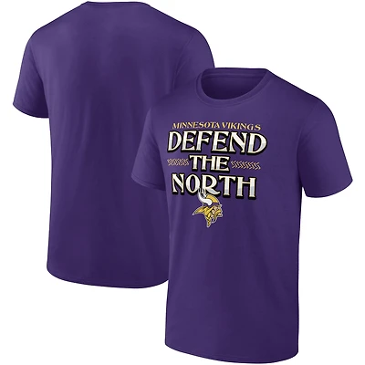 Men's Purple Minnesota Vikings Hometown Collection 1st Down T-Shirt