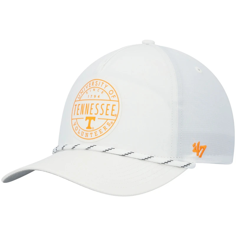 Men's '47 White Tennessee Volunteers Suburbia Captain Snapback Hat