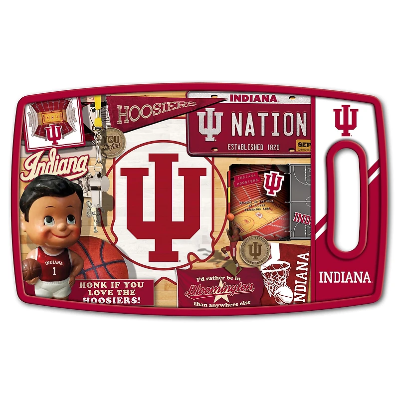 Indiana Hoosiers Retro Series Cutting Board