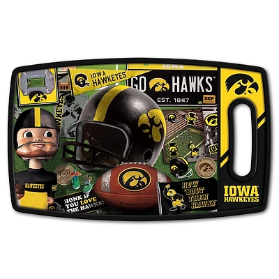 Iowa Hawkeyes Retro Series Cutting Board