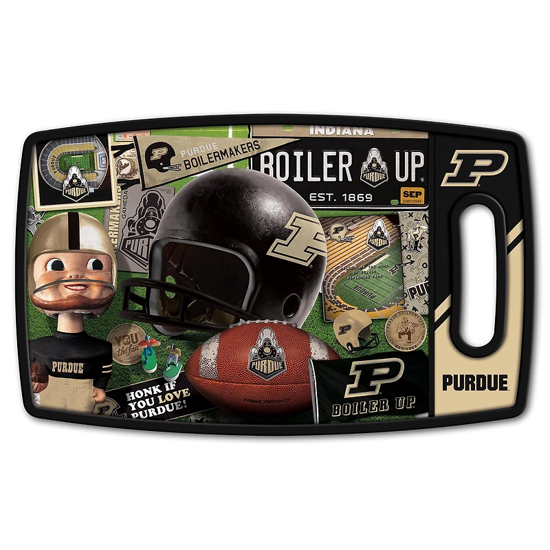 Purdue Boilermakers Retro Series Cutting Board