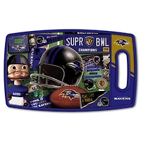 Baltimore Ravens Retro Series Cutting Board