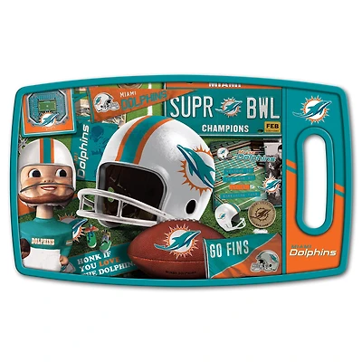 Miami Dolphins Retro Series Cutting Board