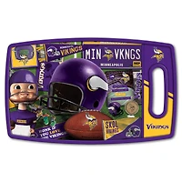 Minnesota Vikings Retro Series Cutting Board