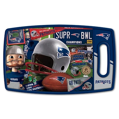 New England Patriots Retro Series Cutting Board
