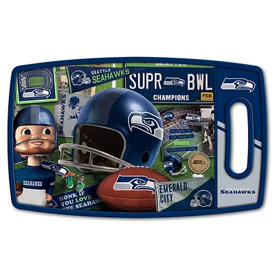 Seattle Seahawks Retro Series Cutting Board