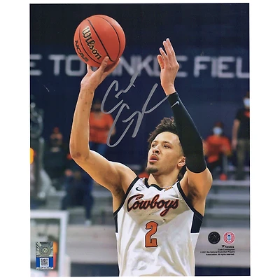Cade Cunningham Oklahoma State Cowboys Autographed 8" x 10" Shooting Photograph