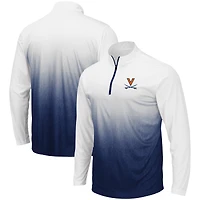 Men's Colosseum Navy Virginia Cavaliers Magic Quarter-Zip Jacket