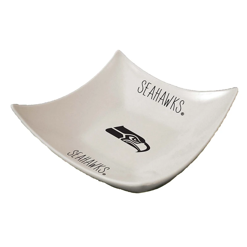 Seattle Seahawks Artisan Square Bowl