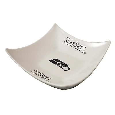 Seattle Seahawks Artisan Square Bowl