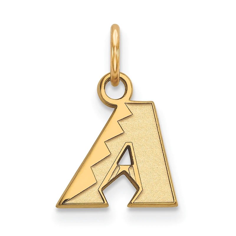 Women's Arizona Diamondbacks 10k Yellow Gold Extra Small Pendant