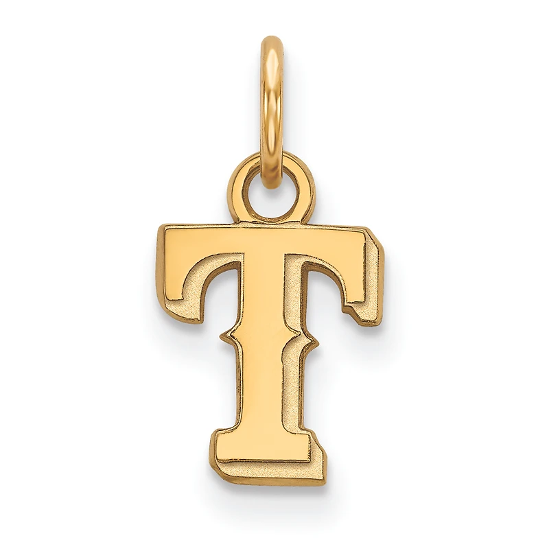 Women's Texas Rangers 10k Yellow Gold Extra Small Pendant