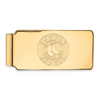 Men's Boston Red Sox 10k Yellow Gold Money Clip