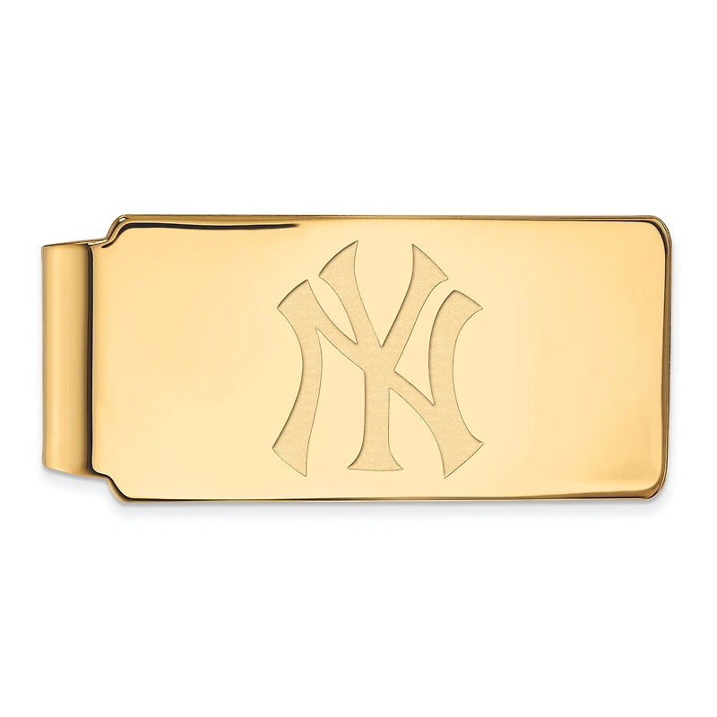 Men's New York Yankees 10k Yellow Gold Money Clip