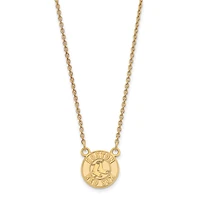 Women's Boston Red Sox 18'' 10k Yellow Gold Small Pendant Necklace