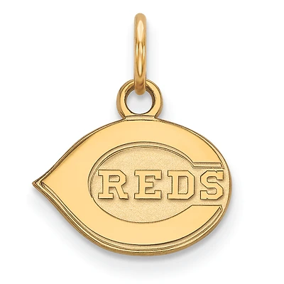 Women's Cincinnati Reds 14k Yellow Gold Extra Small Pendant