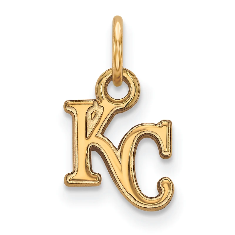 Women's Kansas City Royals 14k Yellow Gold Extra Small Pendant