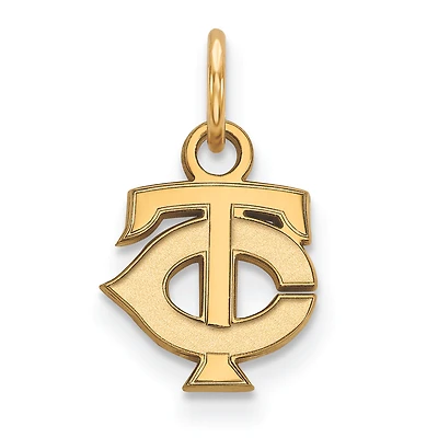 Women's Minnesota Twins 14k Yellow Gold Extra Small Pendant