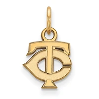 Women's Minnesota Twins 14k Yellow Gold Extra Small Pendant