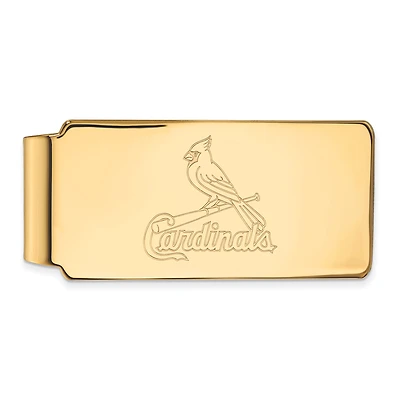 Men's St. Louis Cardinals 14k Yellow Gold Money Clip