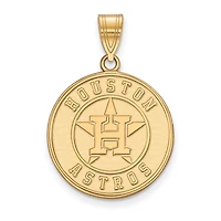 Women's Houston Astros 14k Yellow Gold Large Pendant