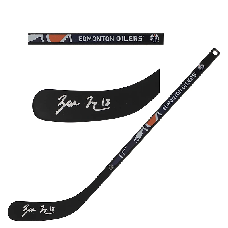 Zach Hyman Edmonton Oilers Autographed Mini Composite Hockey Stick