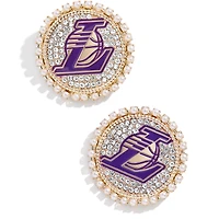 BaubleBar Los Angeles Lakers Statement Stud Earrings