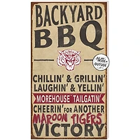 Morehouse Maroon Tigers 11'' x 20'' Indoor/Outdoor BBQ Sign