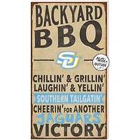 Southern University Jaguars 11'' x 20'' Indoor/Outdoor BBQ Sign