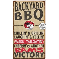 Winston-Salem State Rams 11'' x 20'' Indoor/Outdoor BBQ Sign