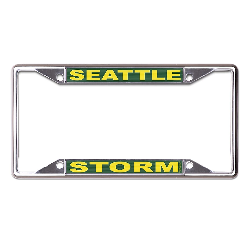 WinCraft Seattle Storm Metal Laser Cut License Plate Frame