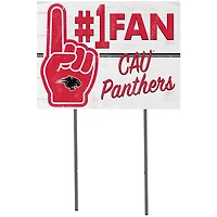 Clark Atlanta University Panthers 18'' x 24'' #1 Fan Yard Sign