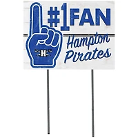 Hampton Pirates 18'' x 24'' #1 Fan Yard Sign