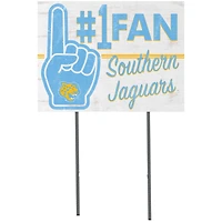 Southern University Jaguars 18'' x 24'' #1 Fan Yard Sign