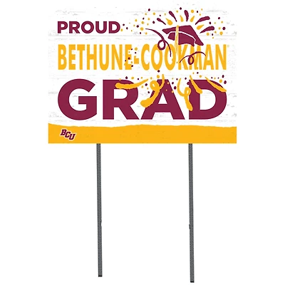 Bethune-Cookman Wildcats 18'' x 24'' Proud Grad Yard Sign
