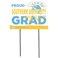 Southern University Jaguars 18'' x 24'' Proud Grad Yard Sign