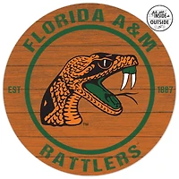 Florida A&M Rattlers 20'' x 20'' Indoor/Outdoor Circle Sign
