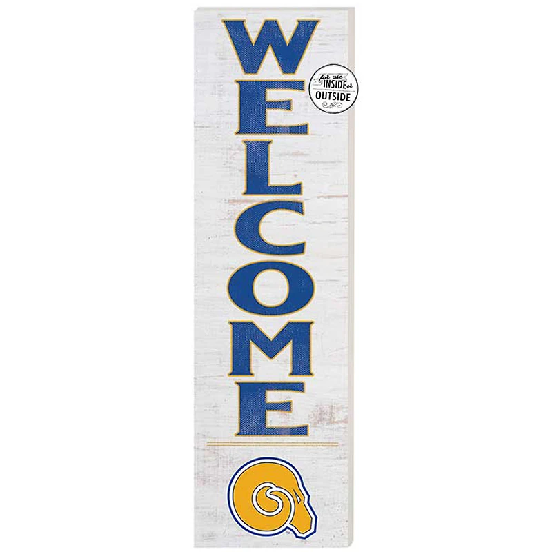 Albany State Golden Rams 10'' x 35'' Indoor/Outdoor Welcome Sign