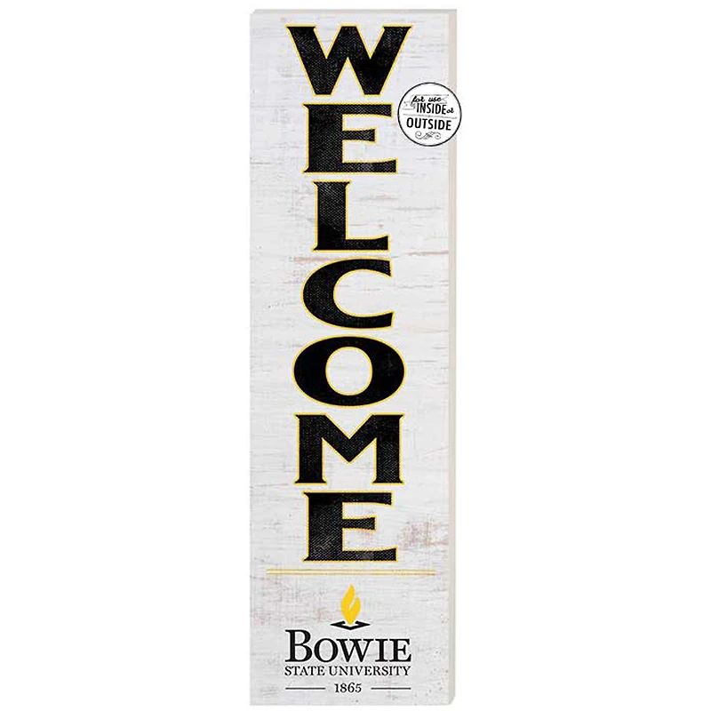 Bowie State Bulldogs 10'' x 35'' Indoor/Outdoor Welcome Sign