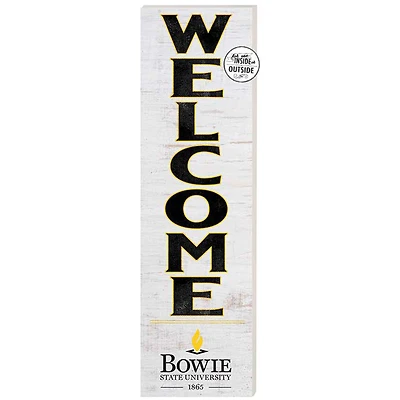 Bowie State Bulldogs 10'' x 35'' Indoor/Outdoor Welcome Sign