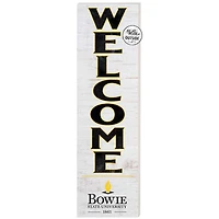 Bowie State Bulldogs 10'' x 35'' Indoor/Outdoor Welcome Sign