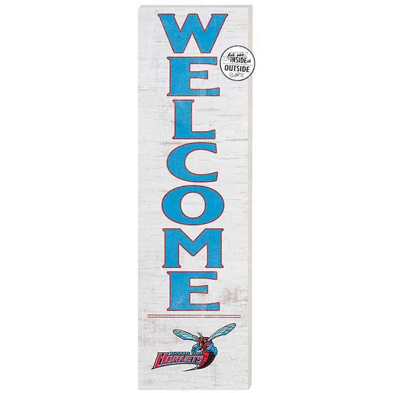 Delaware State Hornets 10'' x 35'' Indoor/Outdoor Welcome Sign