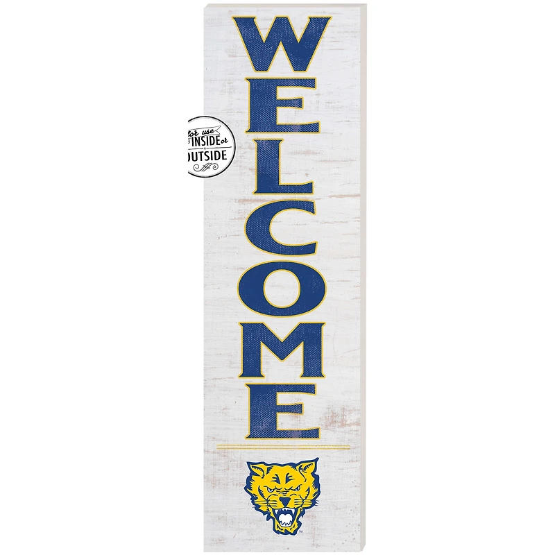 Fort Valley State Wildcats 10'' x 35'' Indoor/Outdoor Welcome Sign