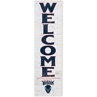 Howard Bison 10'' x 35'' Indoor/Outdoor Welcome Sign