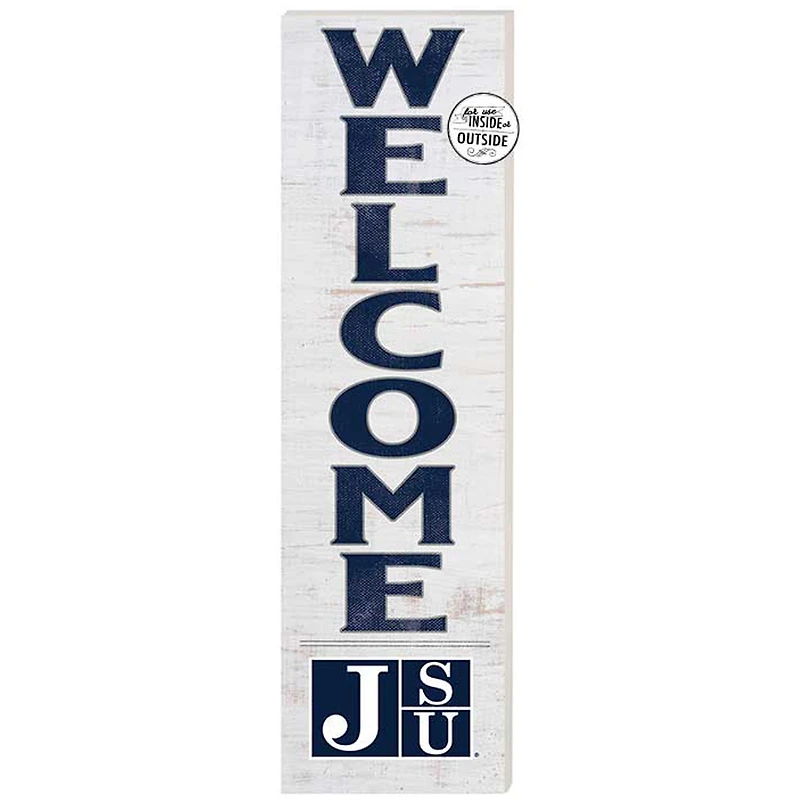 Jackson State Tigers 10'' x 35'' Indoor/Outdoor Welcome Sign