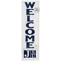 Jackson State Tigers 10'' x 35'' Indoor/Outdoor Welcome Sign