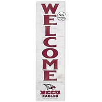 North Carolina Central Eagles 10'' x 35'' Indoor/Outdoor Welcome Sign