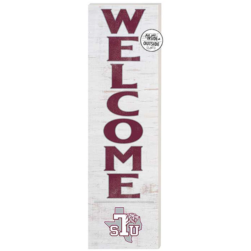 Texas Southern Tigers 10'' x 35'' Indoor/Outdoor Welcome Sign