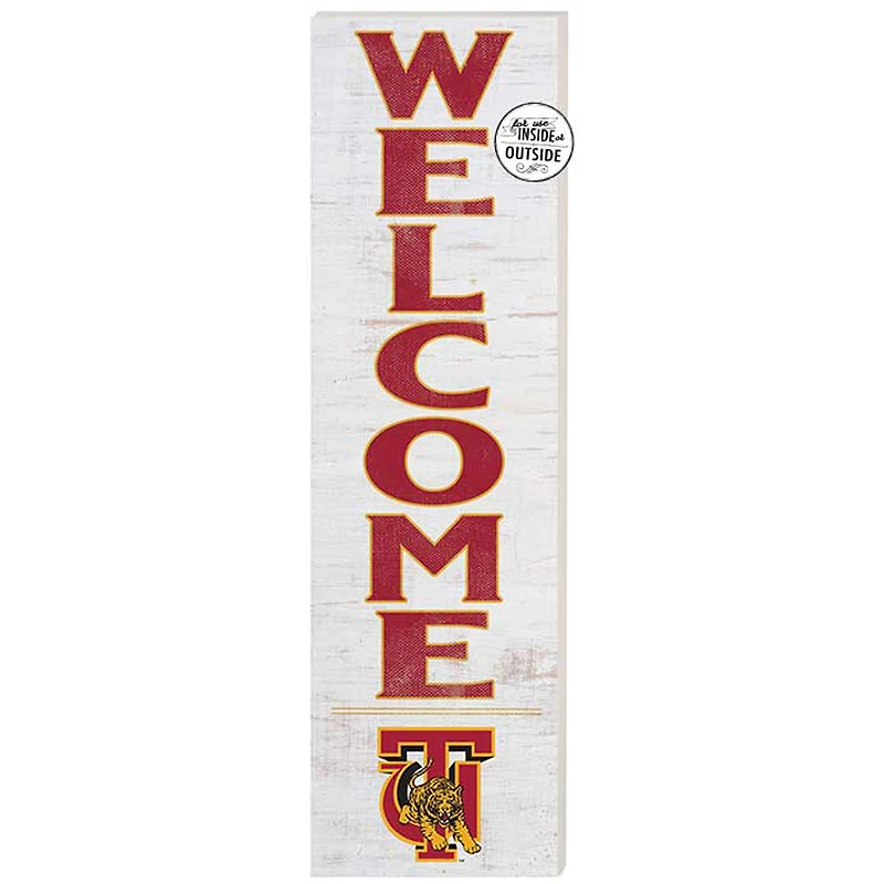 Tuskegee Golden Tigers 10'' x 35'' Indoor/Outdoor Welcome Sign