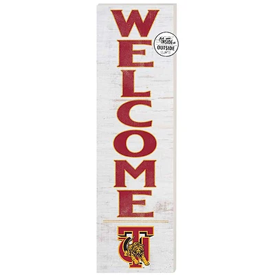 Tuskegee Golden Tigers 10'' x 35'' Indoor/Outdoor Welcome Sign